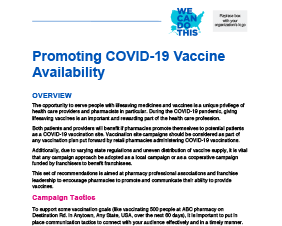 Promoting Vaccine Availability 