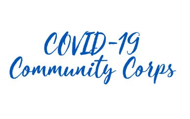 COVID-19 Community Corps Logo