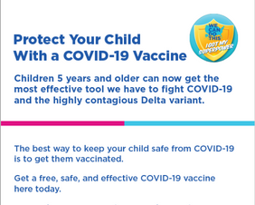Proteja a sus hijos contra el COVID-19  — En inglés
