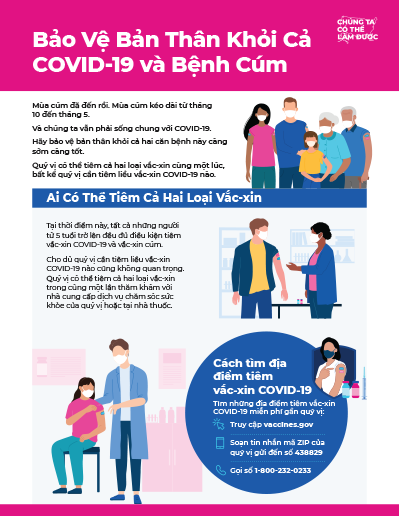 Protect Yourself From Both COVID-19 and the Flu — Vietnamese